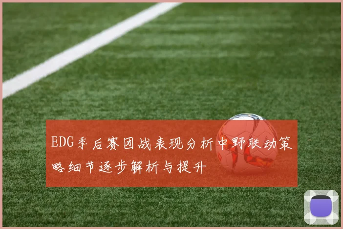 EDG季后赛团战表现分析中野联动策略细节逐步解析与提升